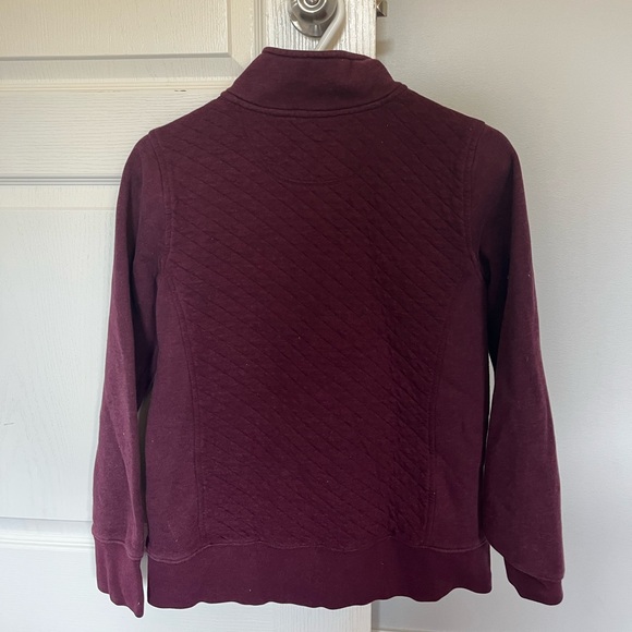 LL bean burgundy sweater WXS. - Picture 2 of 3